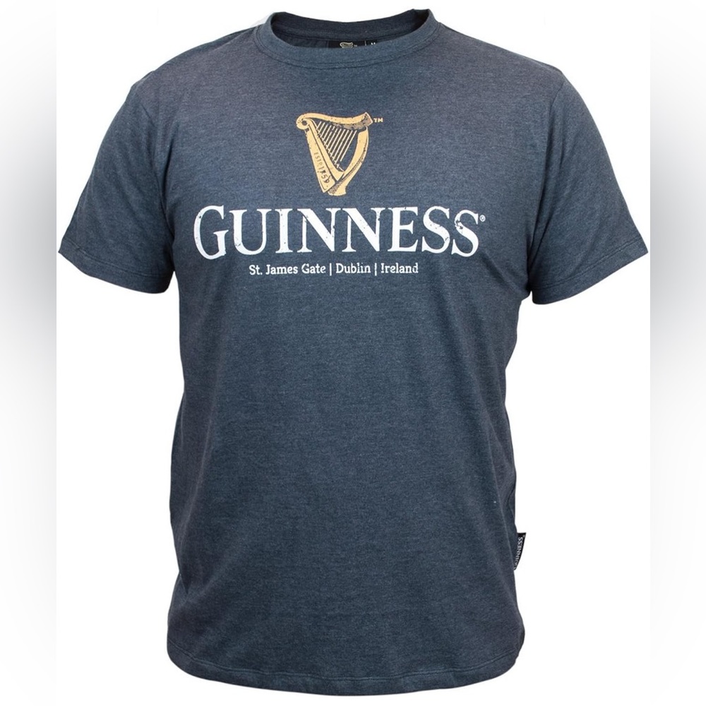 Men’s Guinness Harp Logo T-shirt XL L